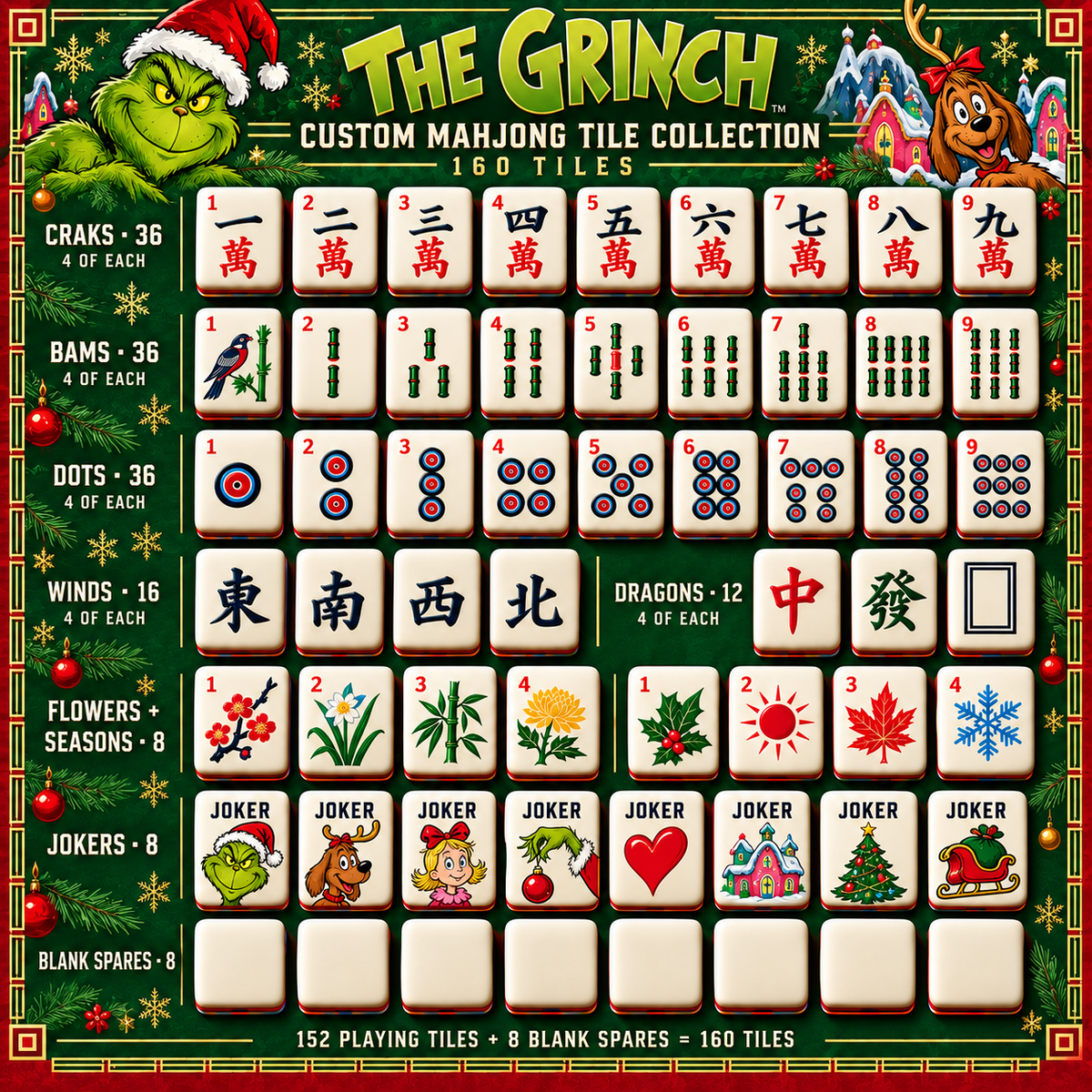 TGR Premium Mahjong Set – Game Night Edition PNPA