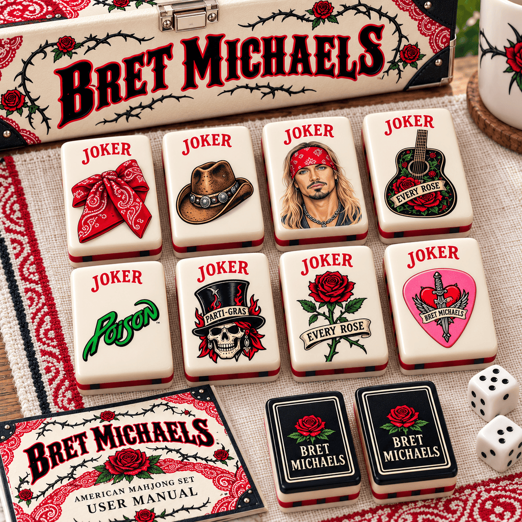 Premium BMC Mahjong Tiles Set TTMH