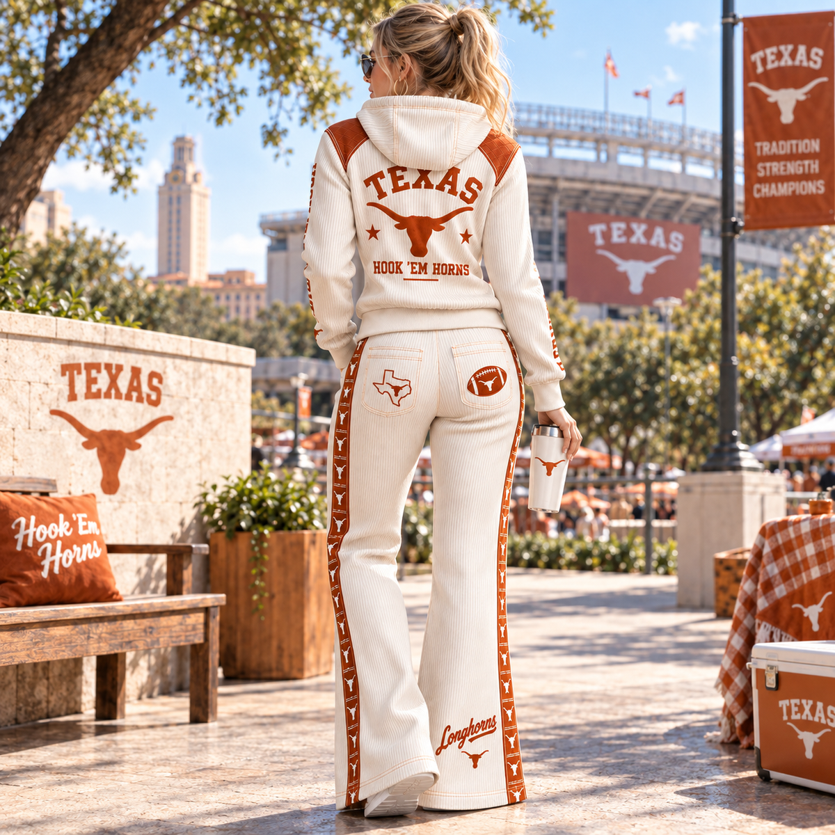 TLS Premium Heritage Half-Zip Flare Set NTNA