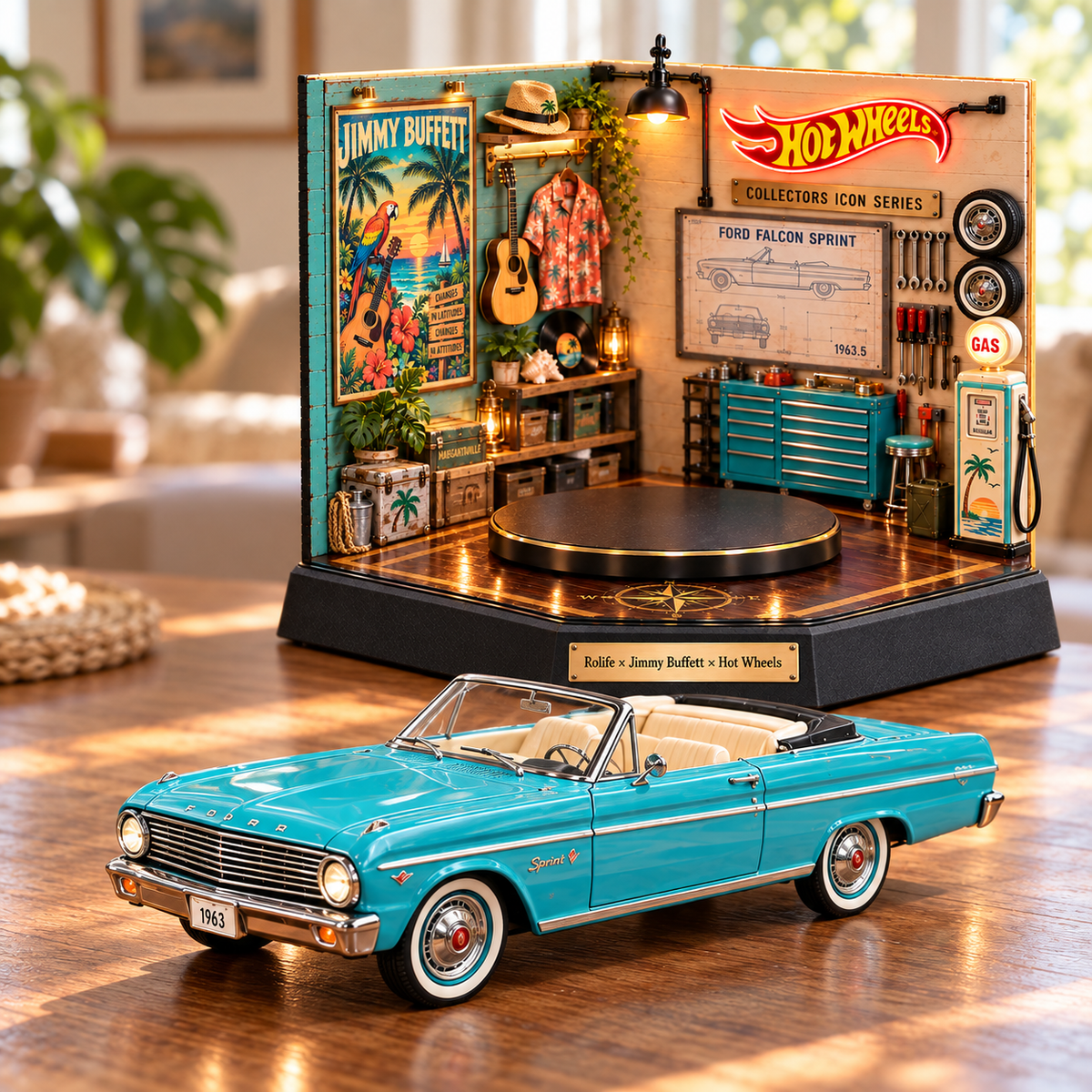 NDFI Collectible Car Garage Diorama PNPA