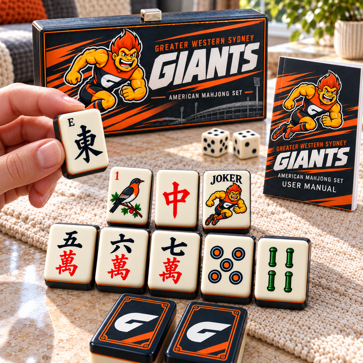 Premium GWS Mahjong Tiles Set TTMH