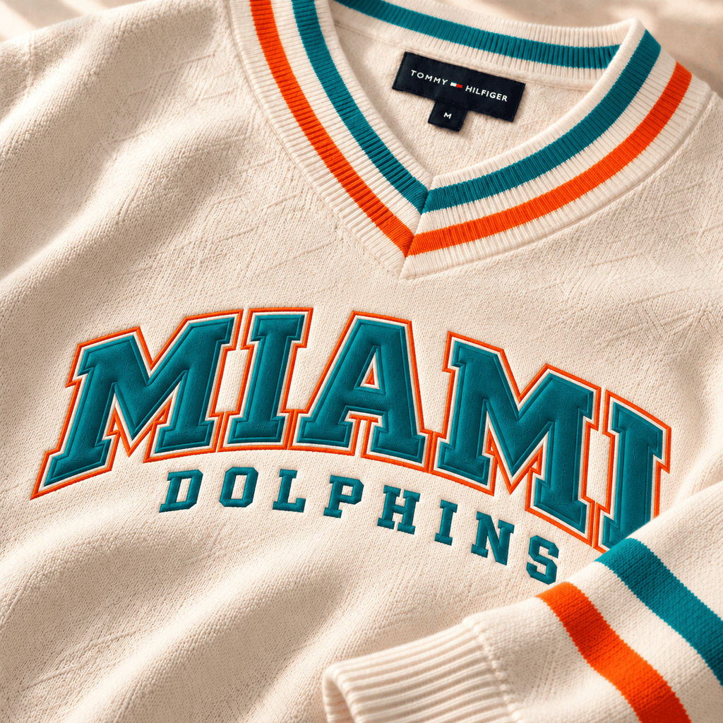 MDP Varsity V-Neck Sweater PNPA