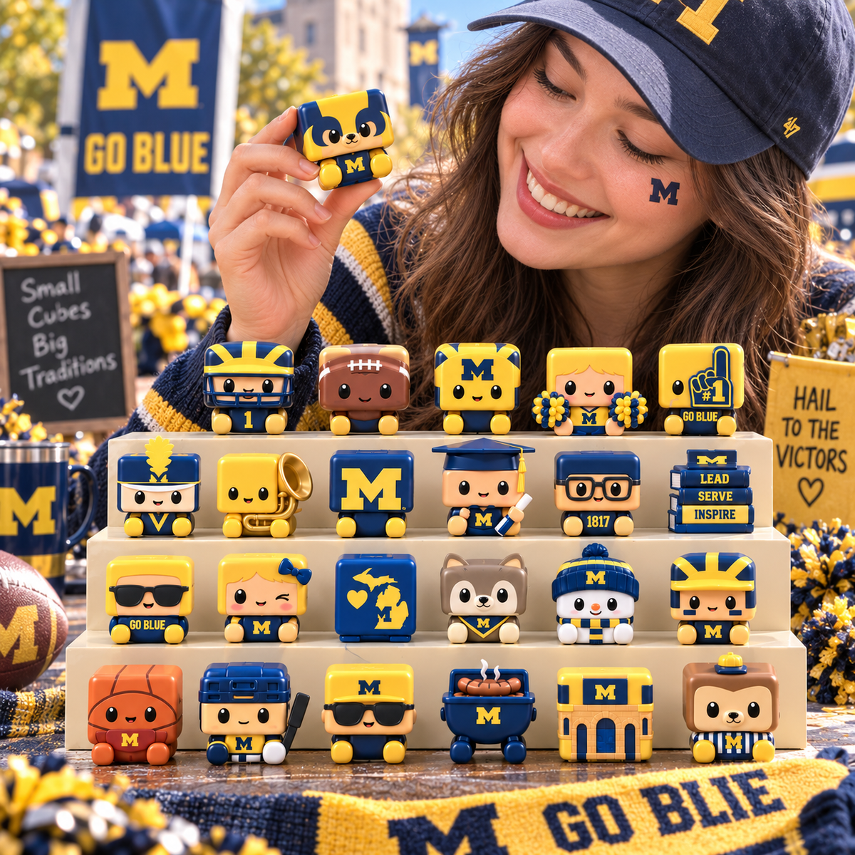 MWR Premium Pop Cube Advent Calendar Set TTNL