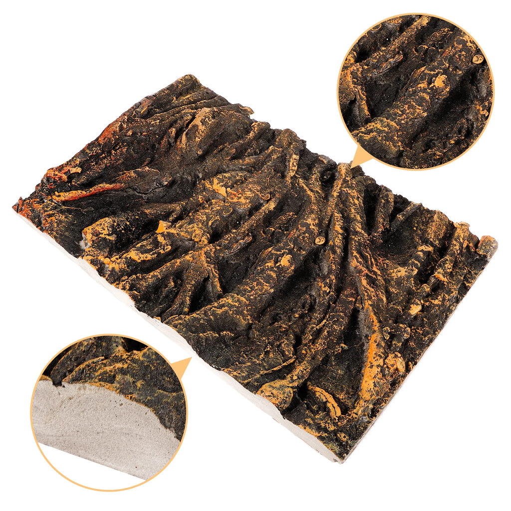 3D Tree Root Decorative Panel Fish Tank Reptile Background Boards Aquarium Terrarium Habitat Scenery Decor Stereo Background
