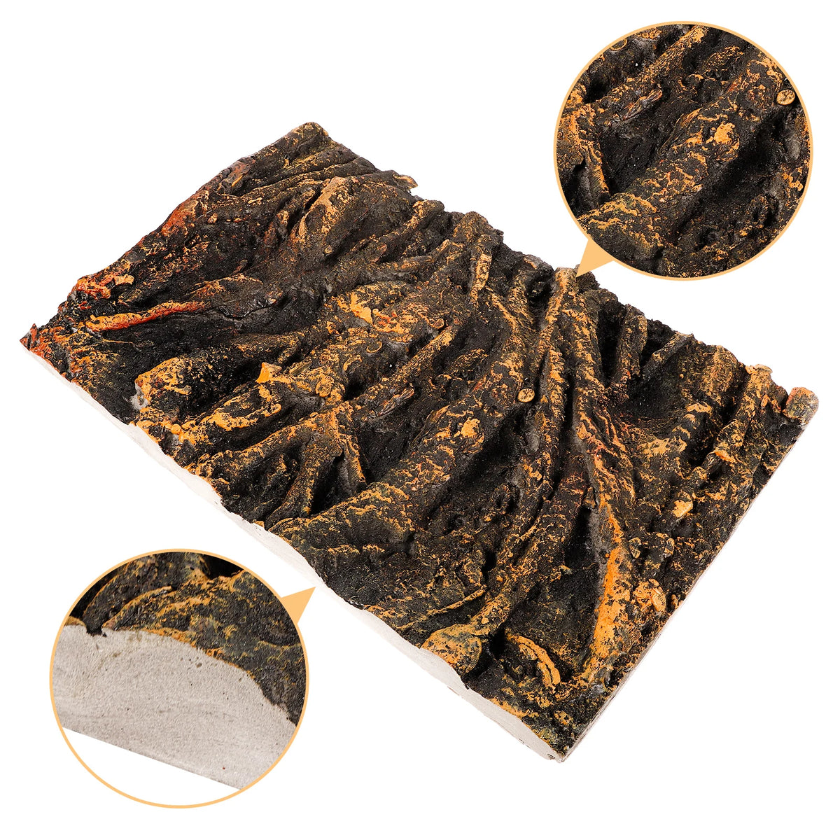 3D Tree Root Decorative Panel Fish Tank Reptile Background Boards Aquarium Terrarium Habitat Scenery Decor Stereo Background