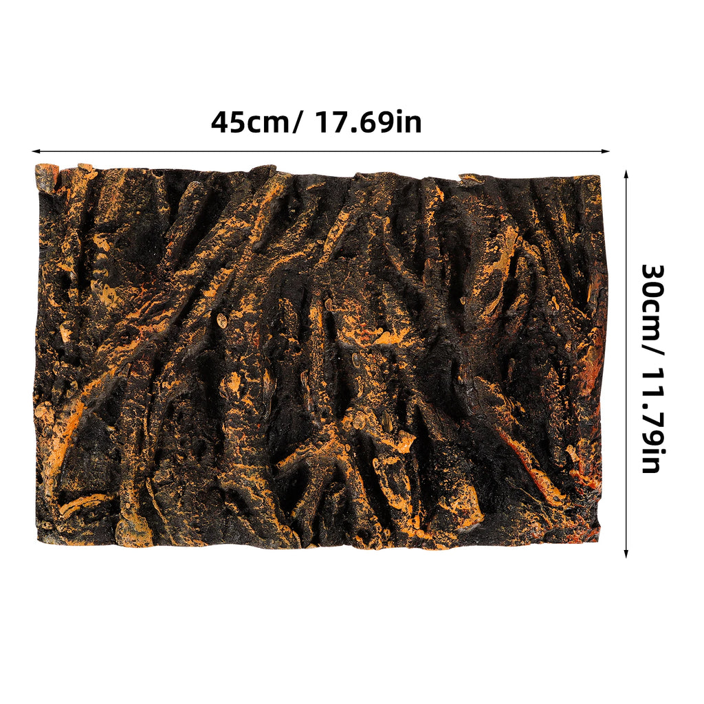 3D Tree Root Decorative Panel Fish Tank Reptile Background Boards Aquarium Terrarium Habitat Scenery Decor Stereo Background
